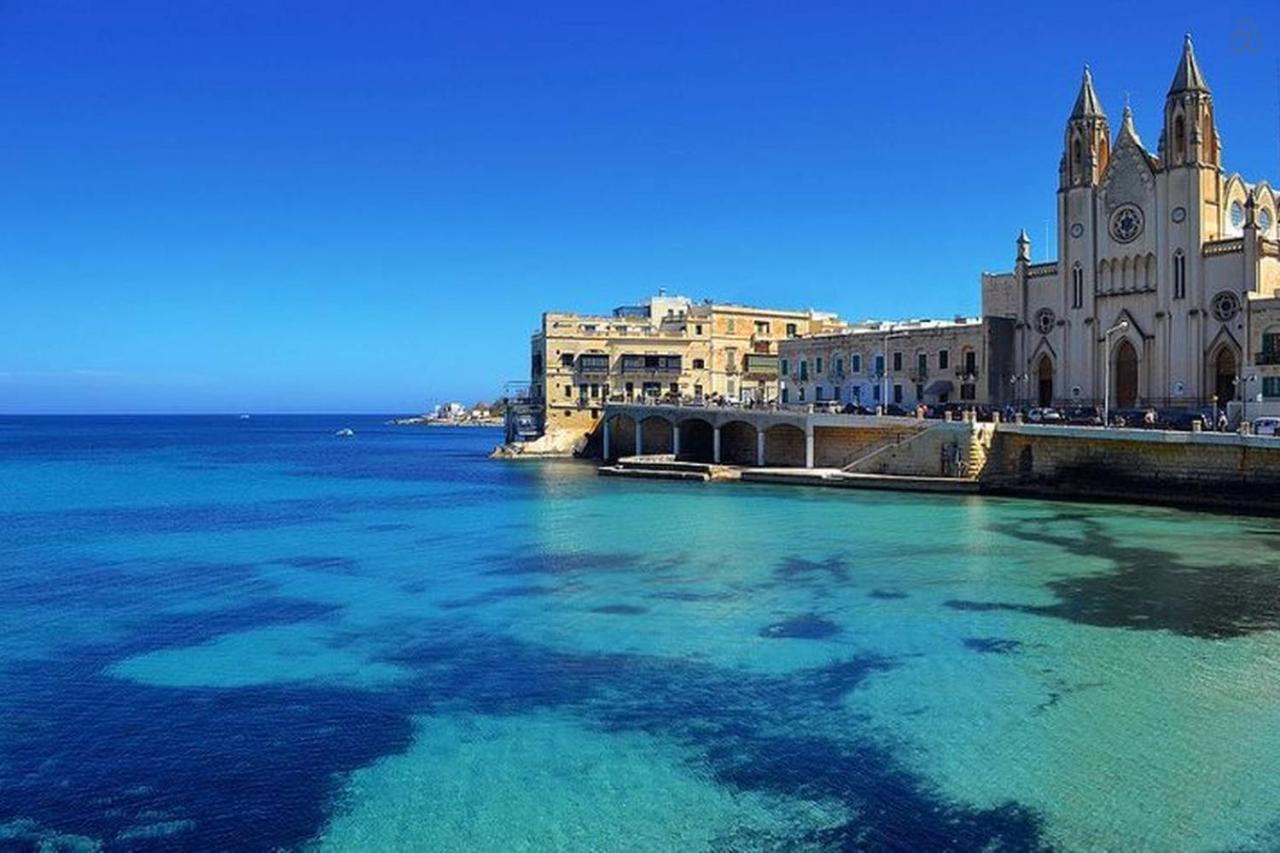 Stylish 2Br Apartment In Central St Julians Saint Julian's Luaran gambar
