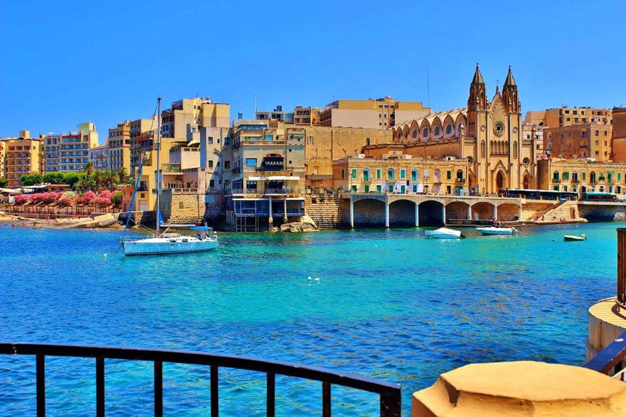 Stylish 2Br Apartment In Central St Julians Saint Julian's Luaran gambar